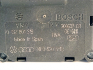 Stellmotor Heizung Klimaanlage Audi Q7 4F0820511B Bosch 0132801319