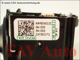 T/Nr. VW 1K0953513E 9B9 Lenkstockschalter Blinkerschalter Audi Seat Skoda
