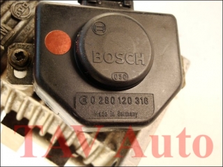 Throttle valve body GM 90-280-708 SA 8-25-417 0280120316 Opel Ascona Kadett Omega Vectra