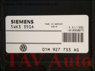 Getriebesteuerung Audi 01M927733AG Siemens 5WK3350A