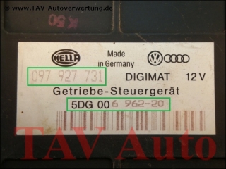 Getriebe-Steuergeraet Audi 097927731BM Hella 5DG006962-20 Digimat