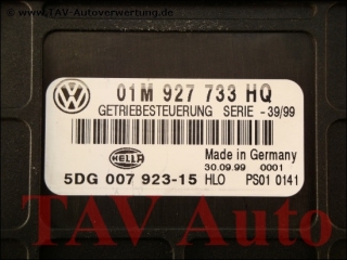 Transmission control unit Audi VW 01M-927-733-HQ Hella 5DG-007-923-15 HLO