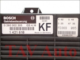Transmission control unit Bosch 0-260-002-305 1-421-618 KF GS-4.16 BMW E36 318i 24-61-1-421-972