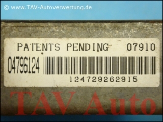 Steuergeraet Automatik-Getriebe Chrysler P/N 04796124 Patents Pending 07910 4796124