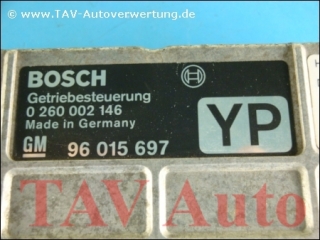 Transmission control unit Opel GM 96-015-697 YP Bosch 0-260-002-146