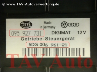 Transmission control unit VW 095-927-731-BB Hella 5DG-006-961-21