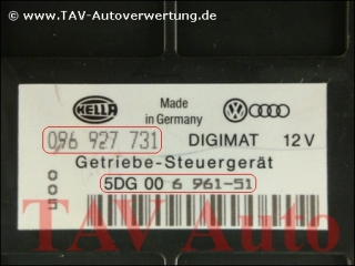 Getriebe-Steuergeraet VW 096927731AB Hella 5DG006961-51