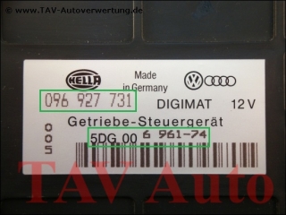 Getriebe-Steuergeraet VW 096927731BF Hella 5DG006961-74 Digimat