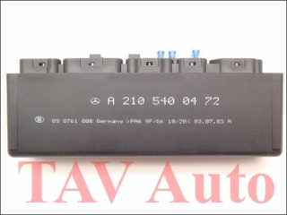 Voltage supply relay unit A 210-540-04-72 89-8761-000 Mercedes E-Class W210 SLK R170