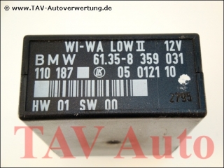 WI-WA LOW II Control unit BMW 61-35-8-359-031 LK 05-0121-10 110-187 HW-01 SW-00