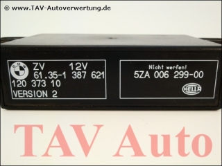 ZV-Modul 12V BMW 61-35-1-387-621 120-373-10 Hella 5ZA-006-299-00 Version-2